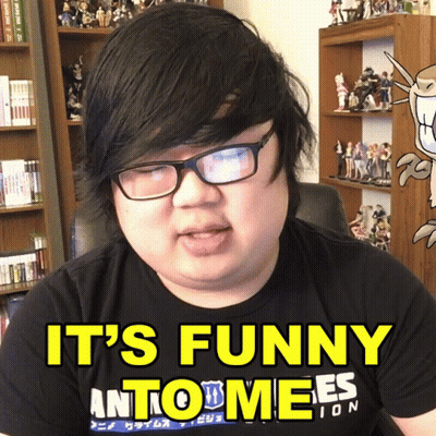 Man Glasses Black Shirt It's Funny Into Mees GIF