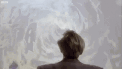 Man Going Into Vortex Doctor Who GIF