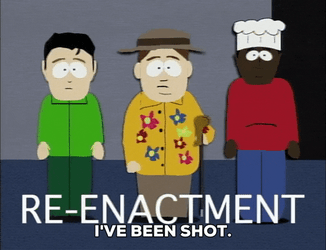 Man Got Shot Get Help GIF