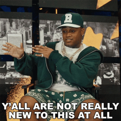 Man Green Jacket B Hat Y'all Not New GIF