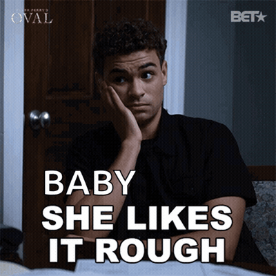 Man Hand On Face Baby She Likes It Rough GIF