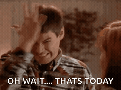 Man Hand To Head Talking To Woman GIF
