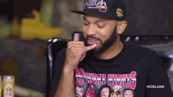 Man Hang Up Phone Hand Gesture  GIF