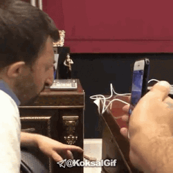Man Hang Up Phone In Middle Of Conversation GIF