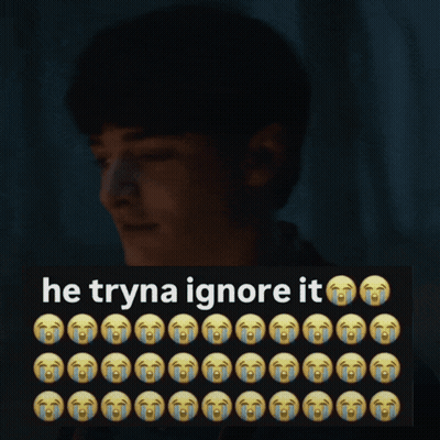 Man He Tryna Ignore It GIF