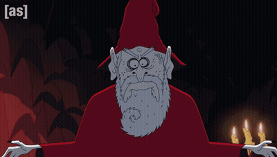 Man Head With Words As Visible GIF
