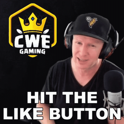 Man Headphones Bee Hat Says Hit Like Button GIF
