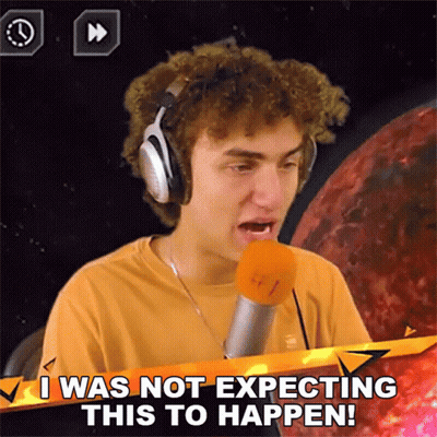 Man Headphones Microphone Says Not Expecting This GIF