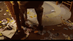 Man Hiding Carpet And Disappear GIF