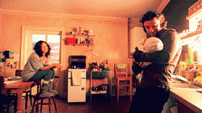 Man Holding Baby GIF