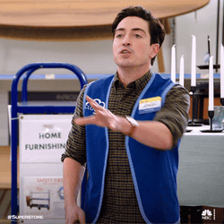 Man Holding Back Coughing In Public GIF