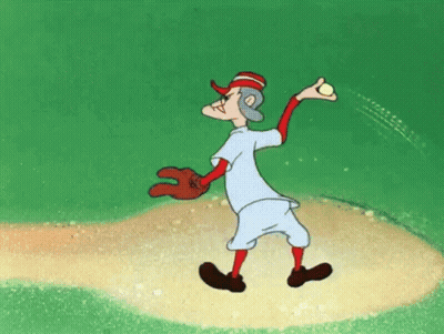 Man Holding Baseball Bat Cup GIF