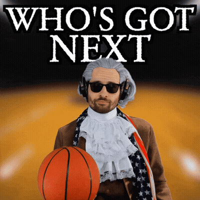 Man Holding Basketball Who's Got Next GIF