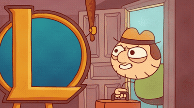 Man Holding Bat And Briefcase GIF