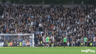 Man Holding Beer And Coventry City Sign GIF