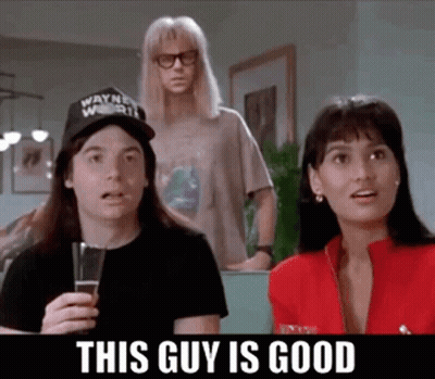 Man Holding Beer Woman Standing Behind GIF