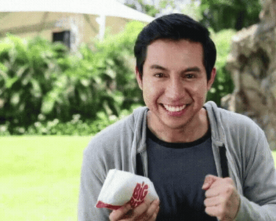 Man Holding Big Mac GIF
