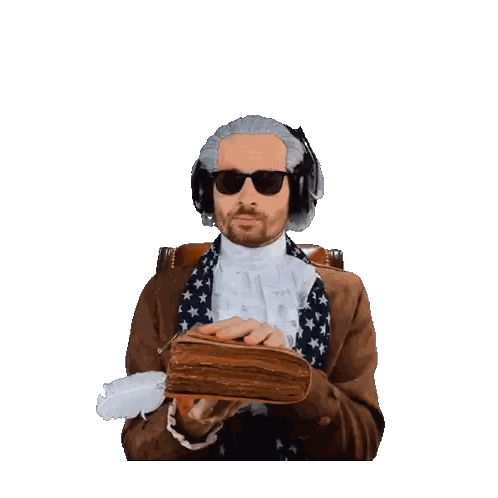 Man Holding Book 2025 Sticker