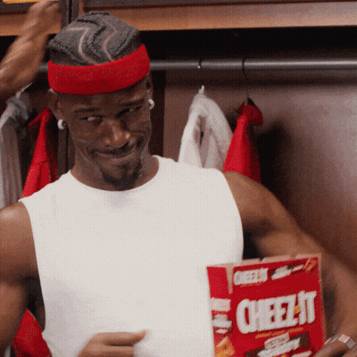 Man Holding Box Of Cheez-It GIF