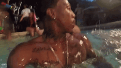 Man Holding Breath Underwater GIF