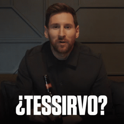 Man Holding Budweiser Bottle Saying Tessirvo GIF