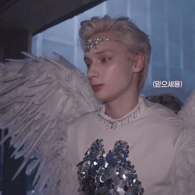 Man Holding Caduceus With Angelica Bovino GIF