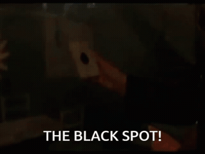Man Holding Candle Saying The Black Spot GIF
