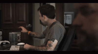 Man Holding Cup Saying Tips GIF