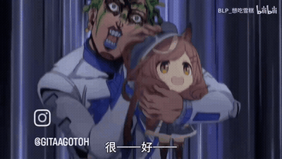 Man Holding Doll With BLP Logo GIF