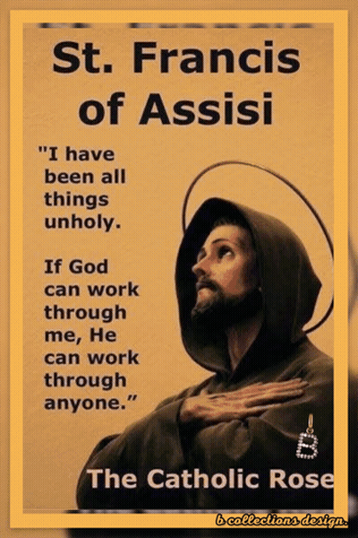 Man Holding Doves Ruega Por Nosotros San Francisco De Asis GIF