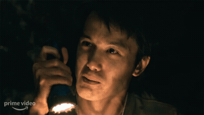 Man Holding Flashlight Prime Video GIF