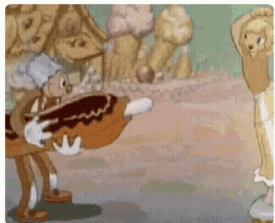 Man Holding Giant Donut GIF