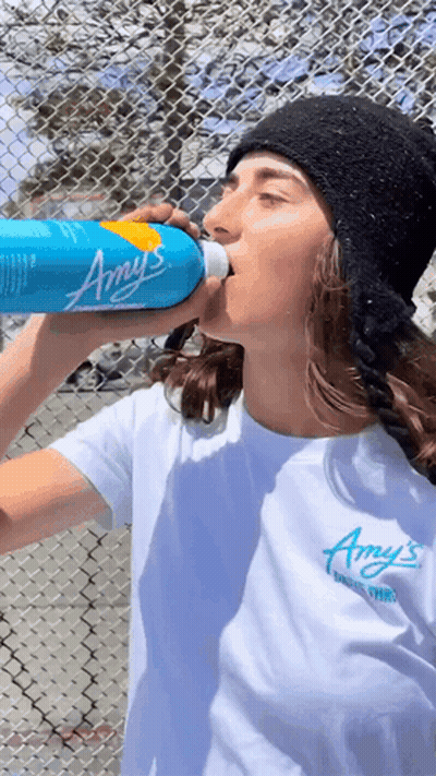 Man Holding Glass Of Wine Saying So Thirsty GIF