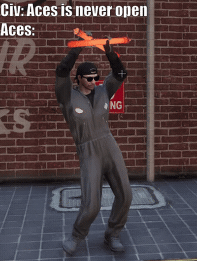 Man Holding Glow Sticks In Front Of Brick Wall With No Parking Sign GIF