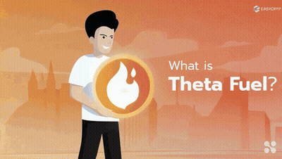 Man Holding Glowing Object Saying What Is Theta Fuel GIF