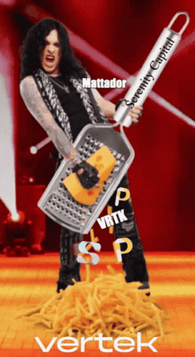 Man Holding Grater Saying Seventy Capital GIF