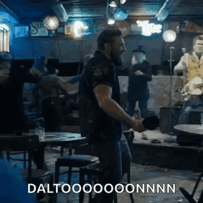 Man Holding Guitar And Microphone GIF
