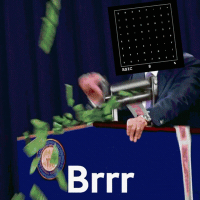 Man Holding Gun Behind Podium Brrr GIF