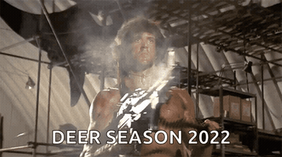 Man Holding Gun Deer Season 2022 GIF