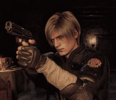 Man Holding Gun Saying I Love My Girlfriend GIF