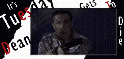 Man Holding Gun Saying It's Tuesday Gets To Die GIF