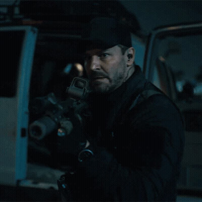 Man Holding Gun Saying Load Up GIF