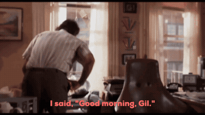 Man Holding Gun Saying You Have Been Accused Of Antitrust! GIF