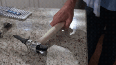 Man Holding Hammer GIF