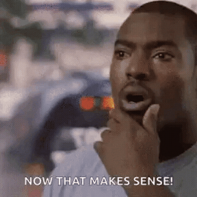 Man Holding Hand To Chin Making Funny Face GIF