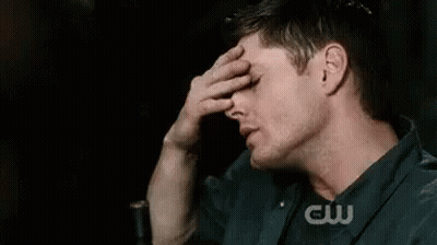 Man Holding Hand To Forehead Saying Must Be Thursday GIF
