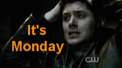 Man Holding Head Saying It's Monday GIF
