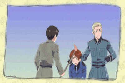 Man Holding Head With Hotalia-Gifs GIF