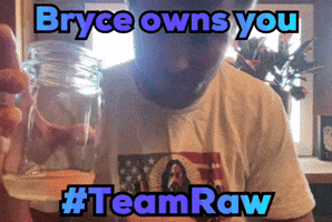 Man Holding Jar Bryce Owns You Teamraw GIF