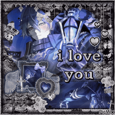 Man Holding Lantern Saying I Love You GIF